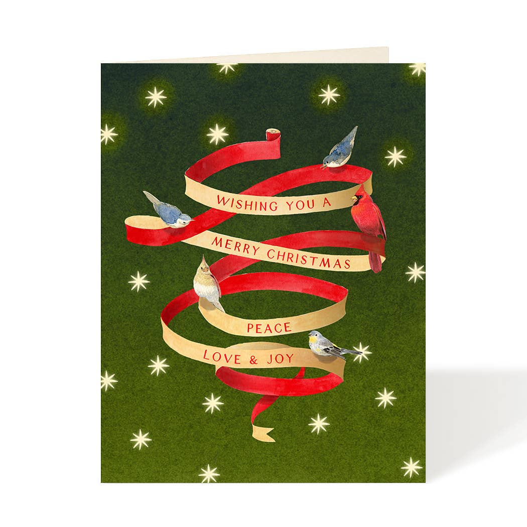 Merry Ribbon - Holiday Christmas Cards