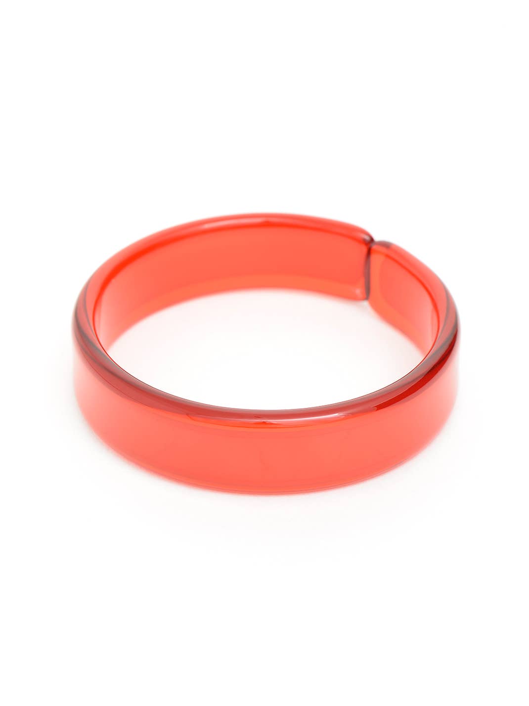 Party Resin Acrylic Stacking Bangle Bracelet: Green