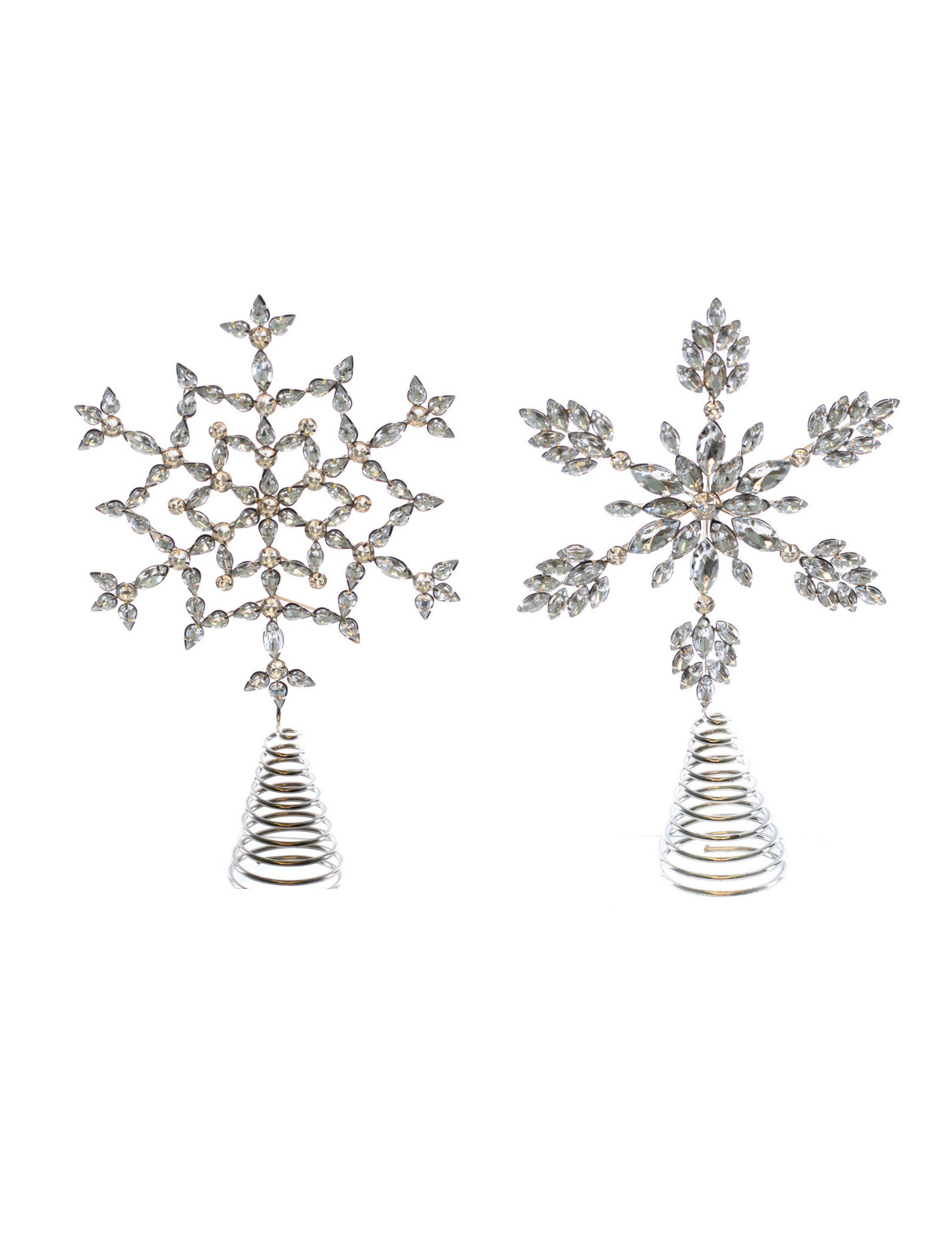 Crystal Snowflake Tree Topper