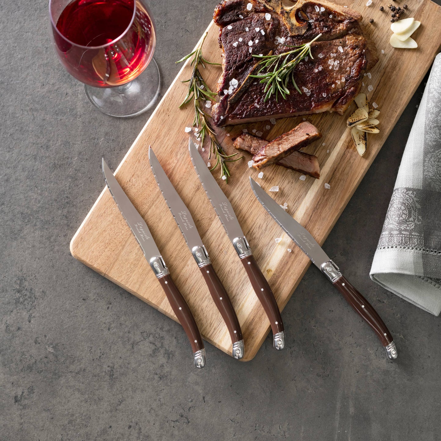 French Home Acacia Wood Oblong Board