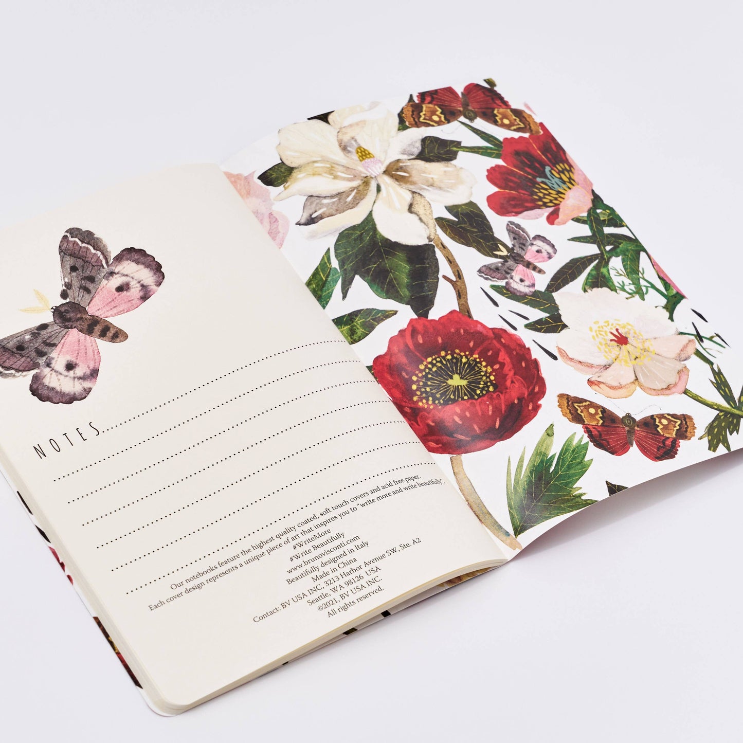 Notebook- Peony