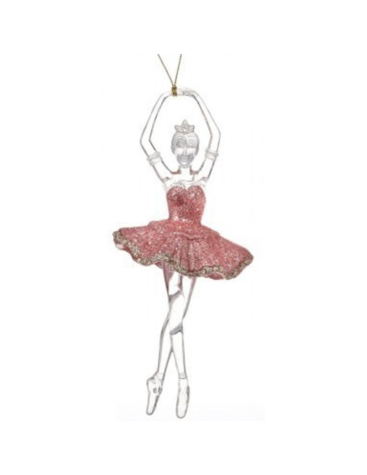 Ballerina ornaments Acrylic (7.5")