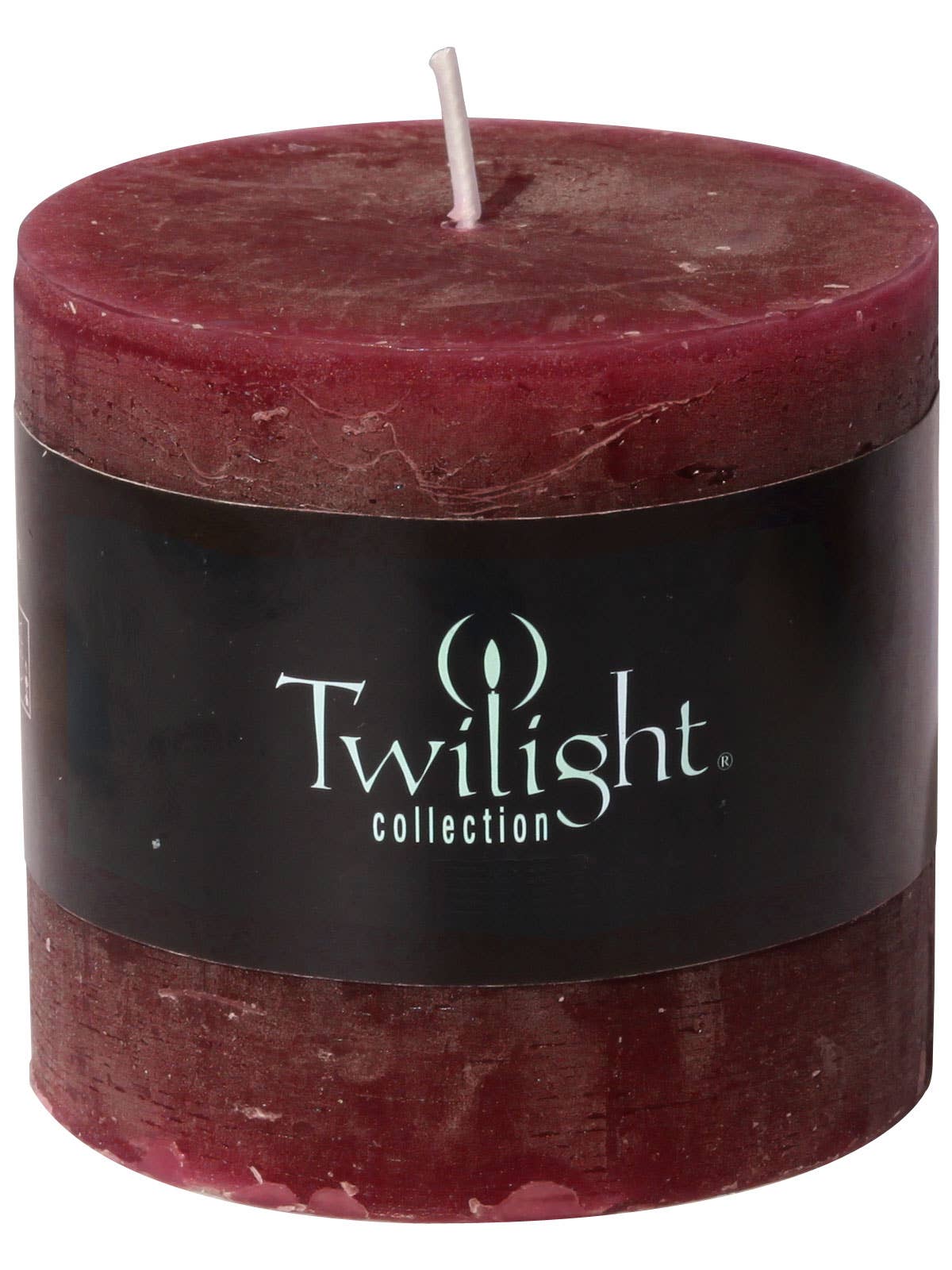 Forest Green w/ Pine-Scented Rustic Pillar Candles | 3 Inch: