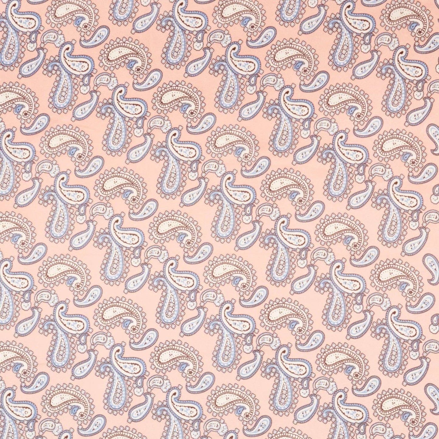 Elegant Paisley Soft Scarf | Timeless Silk-Feel Polyester Bandana: Camel / One
