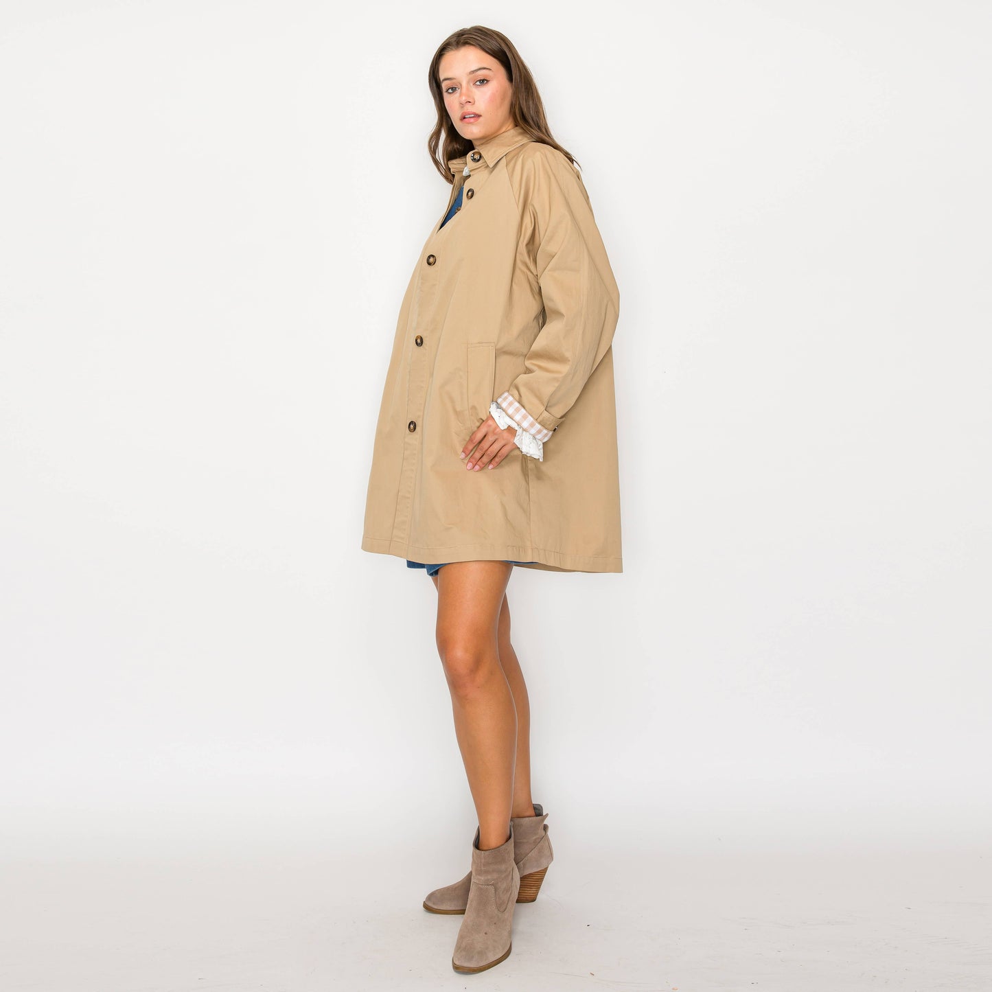 L-French Trench coat