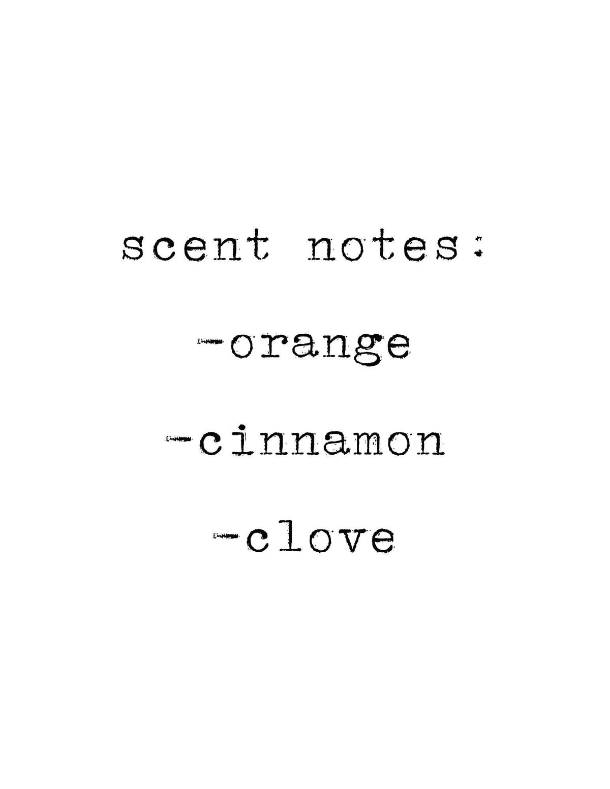 Orange + Clove Soy Candle: 8 oz. candle