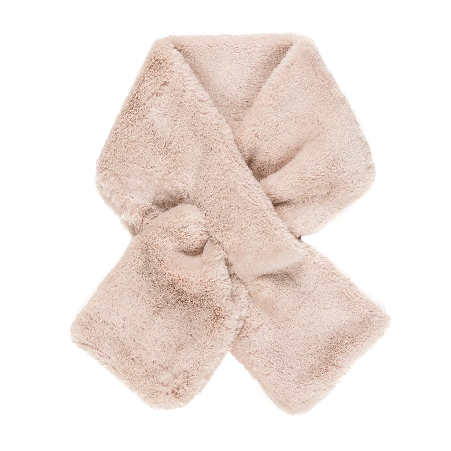 ivory- Faux Fur Scarves