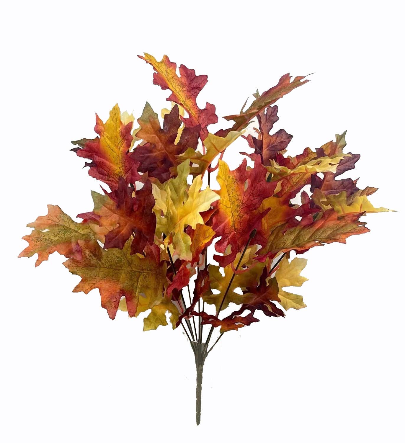 Bush Oak Leaf X10, 19", Rust