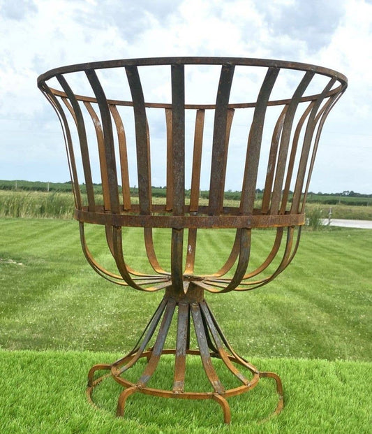 Wide Strap Urn Decorative Container