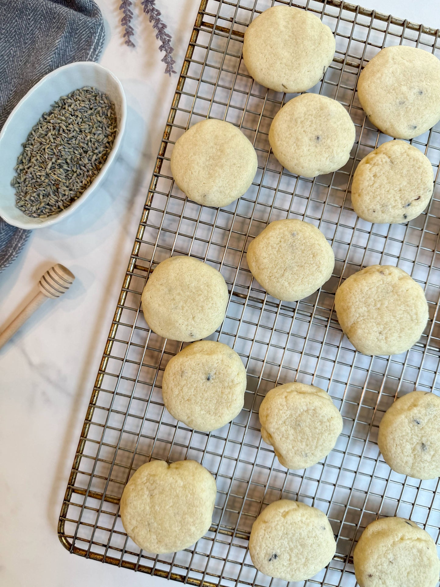 Lavender Sugar Cookies