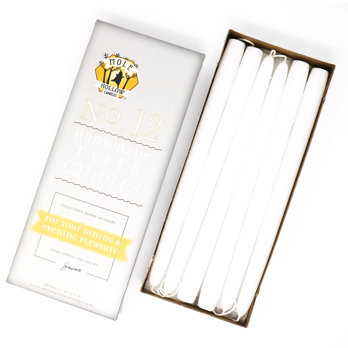 12" Taper Candles