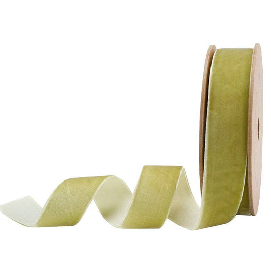 16 Colors | 1" Velvet Ribbon | 10 Yard Roll