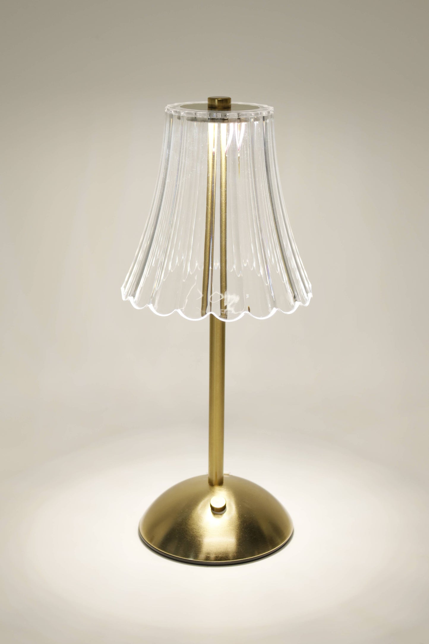 Crystal Tubular LED Lamps – Gold