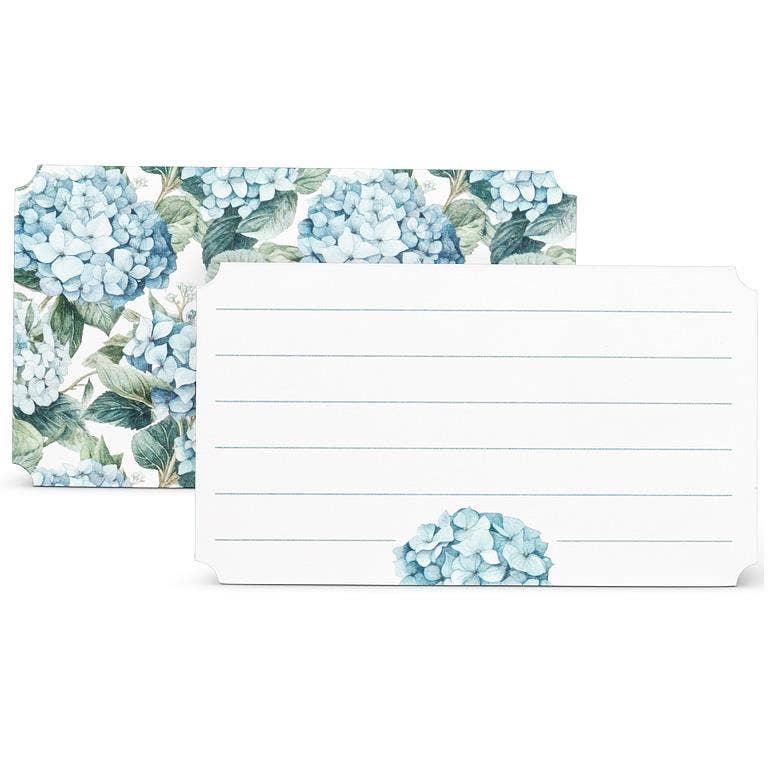 50 Piece Hydrangea Mini Note Cards-2x3.5"L