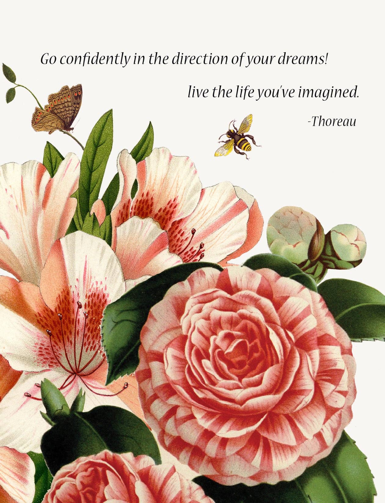 Go confidently In The Direction  • A-2 Greeting Card