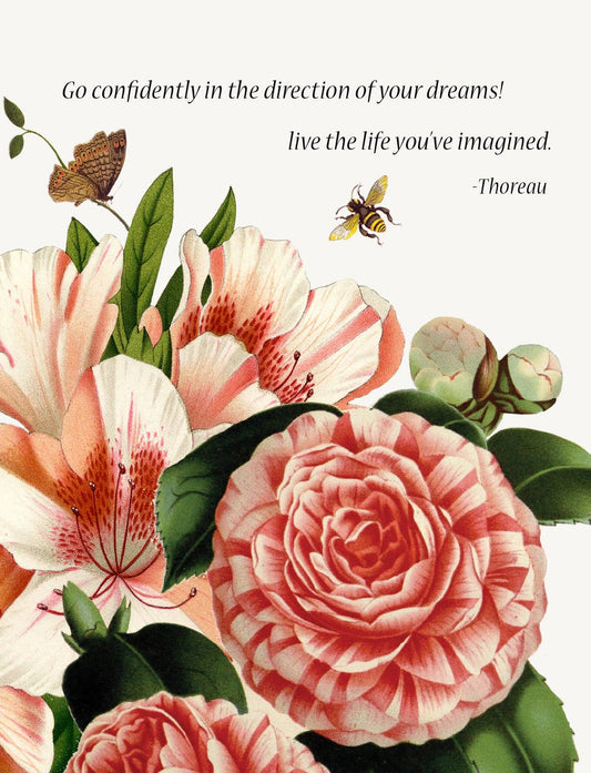 Go confidently In The Direction  • A-2 Greeting Card