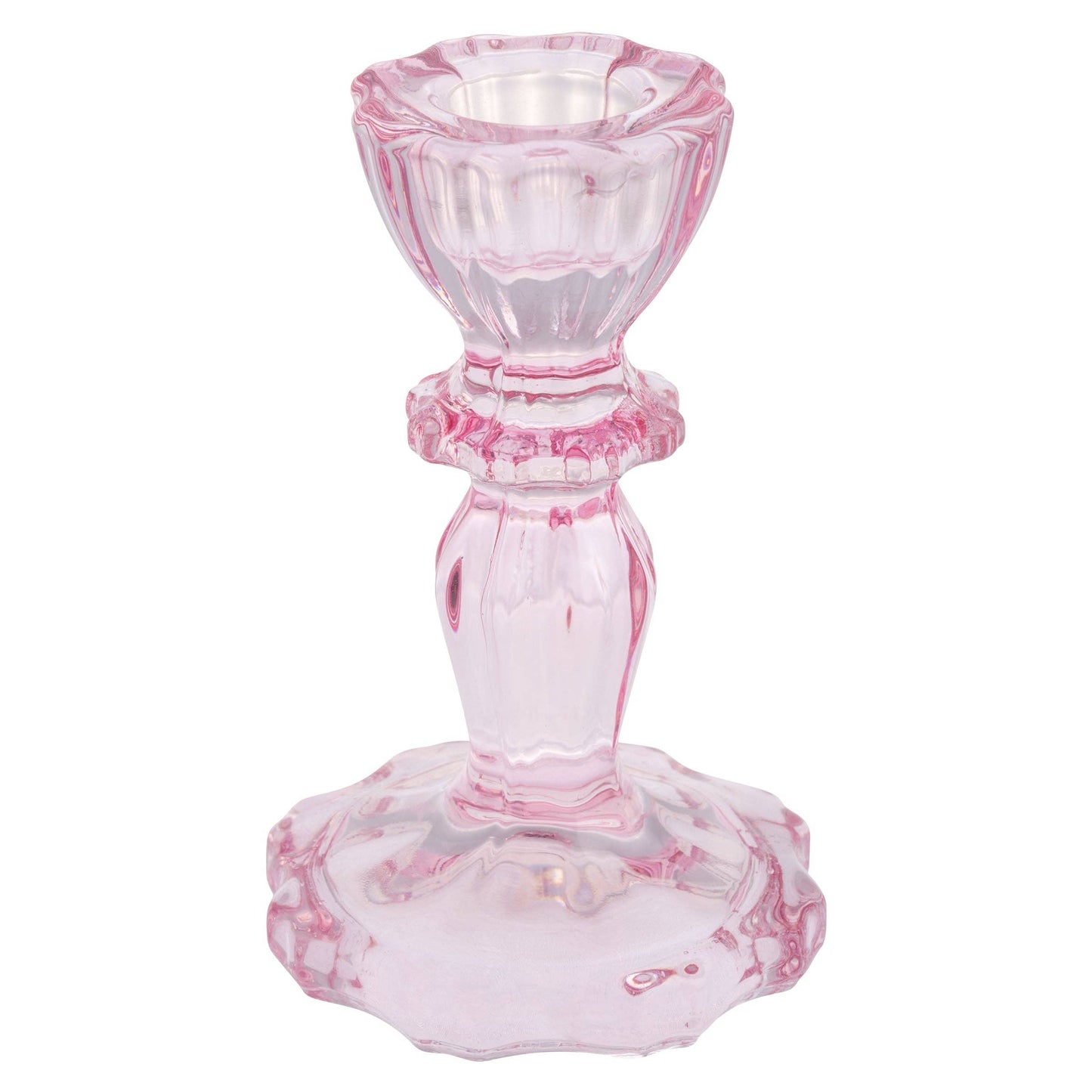 Glass Candlestick Holders: Juniper