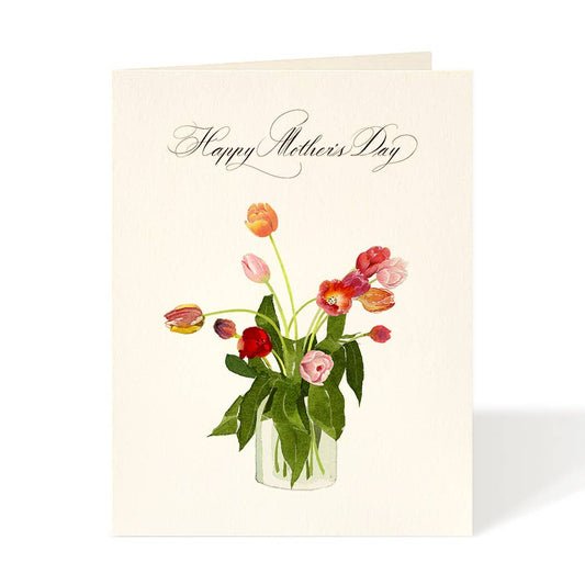 Just Picked Tulips - Mother's Day Card