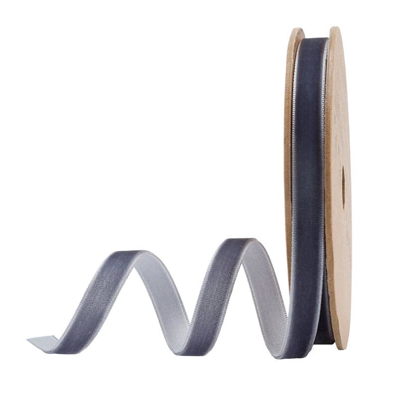 16 Colors | 3/8" Velvet Ribbon | 10 Yard Roll