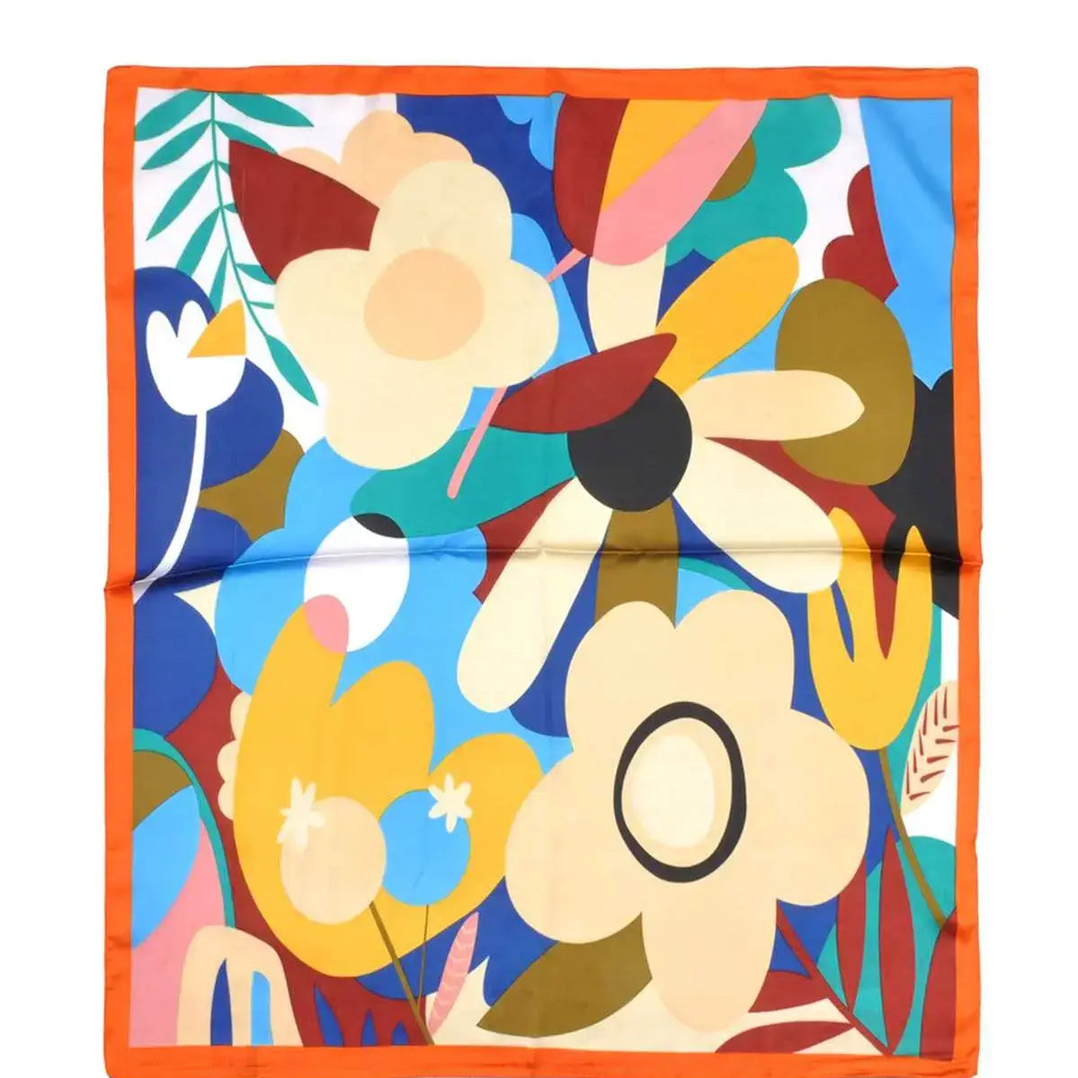 SILKY BANDANA SCARF BS-0046: Bu