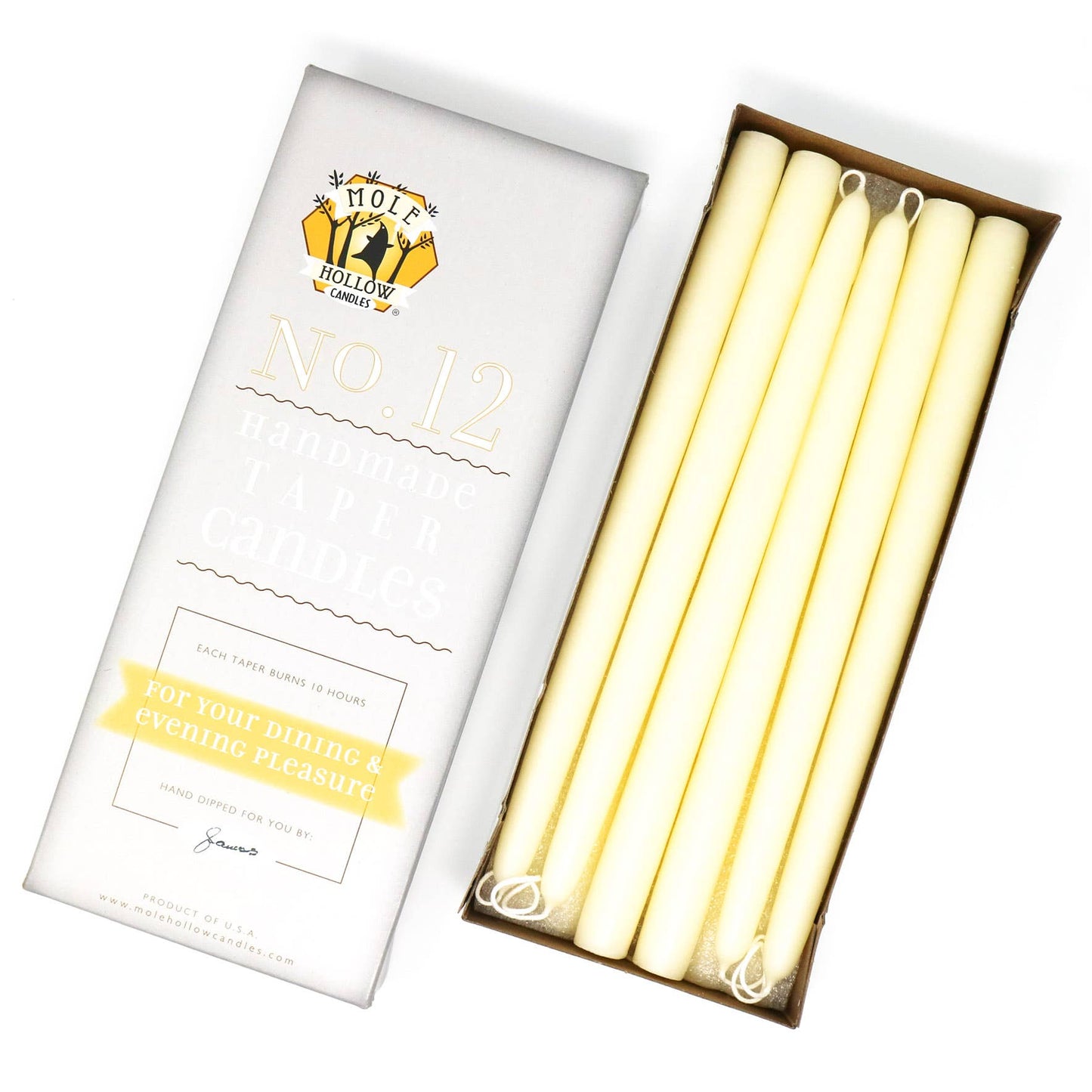 12" Taper Candles