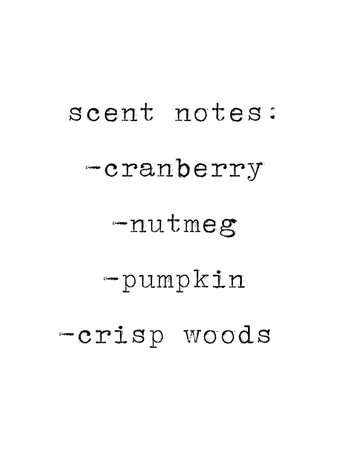 Autumn Leaves Soy Candle: Cranberry, Nutmeg, Pumpkin, Scent: 8 oz. candle