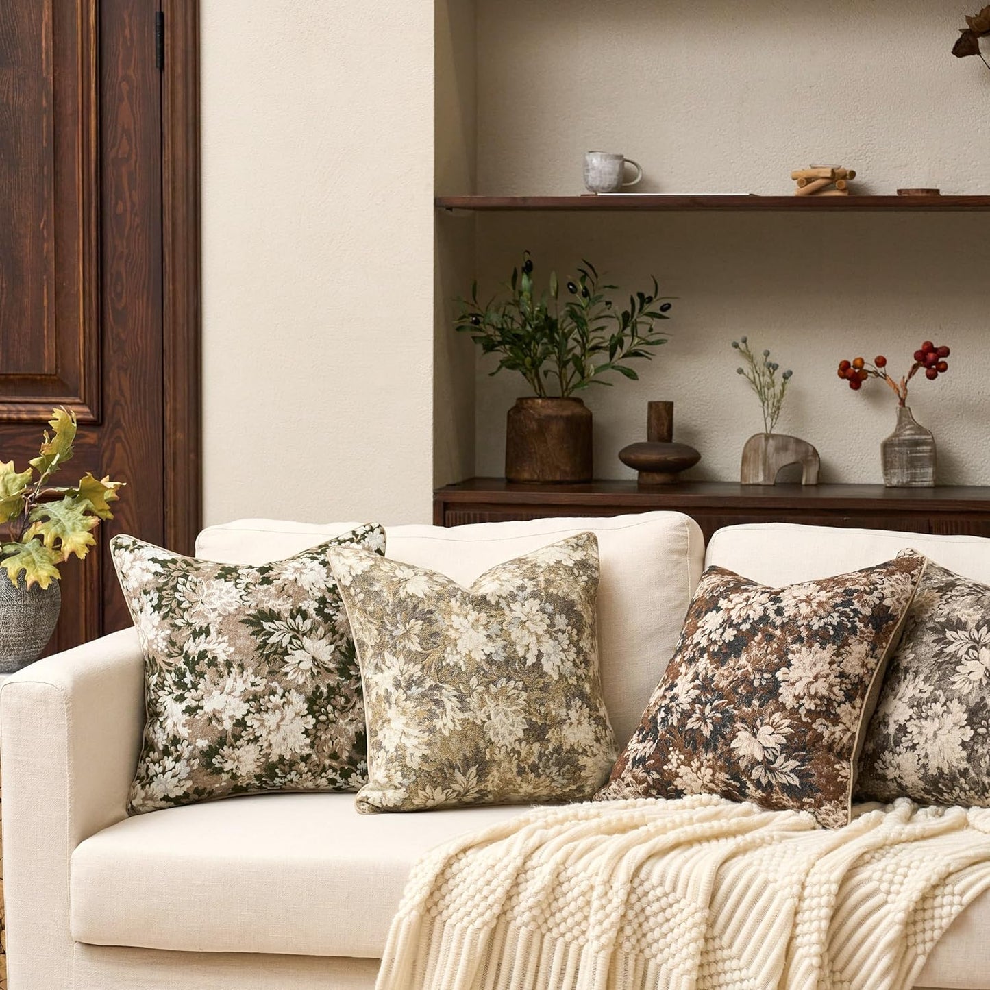 Grey Tapestry Pillows