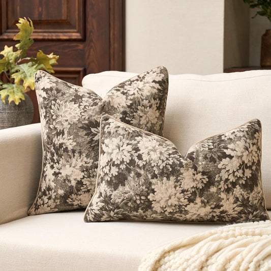 Grey Tapestry Pillows