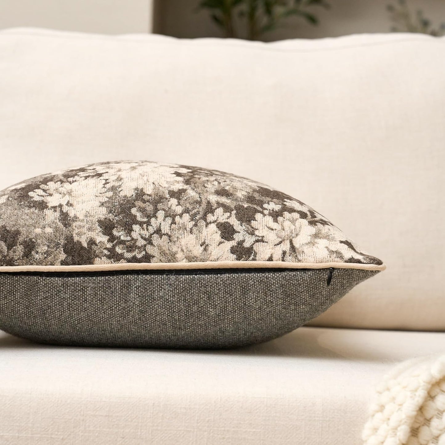 Grey Tapestry Pillows