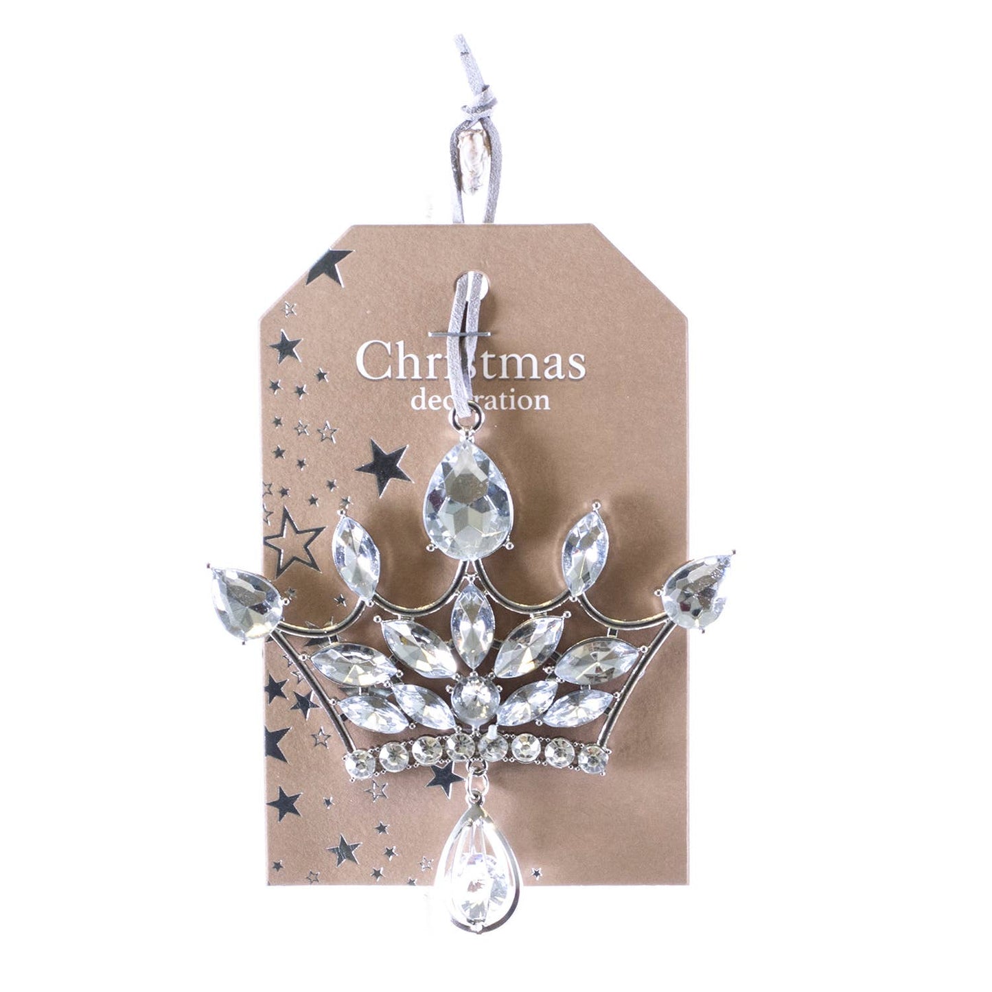 Crystal Crown Orn