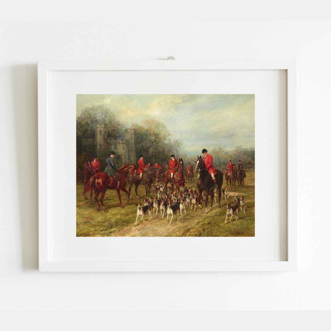 The Meet Antique Art Print