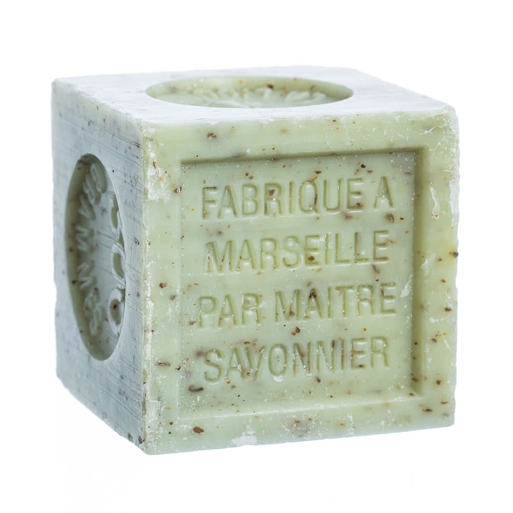 Savon de Marseille Soap with Crushed Flowers  - (pack of 6)