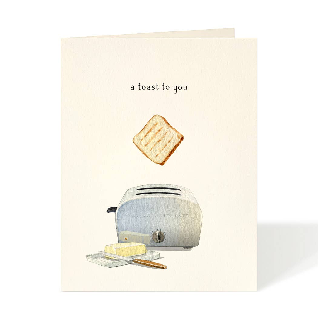 Toast -- Congratulations Card