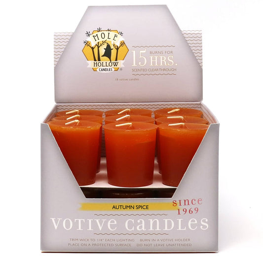 Autumn Spice Scented Votive Candle