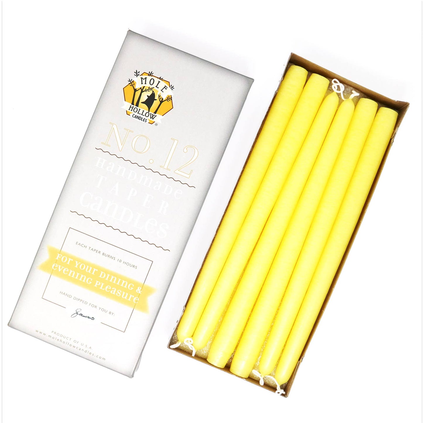 12" Taper Candles