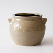 Whisper Ceramic Beige Crock | Large