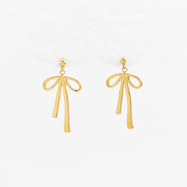 Ribbon Bow Earrings