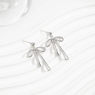 Ribbon Bow Earrings