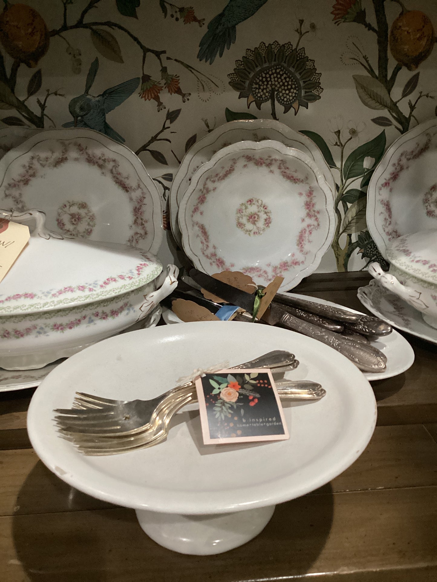 Silver flatware