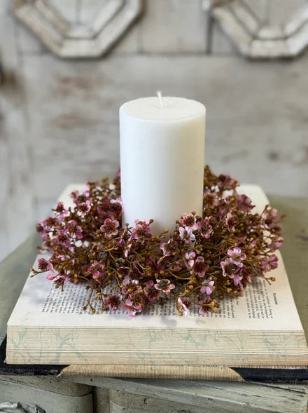 Emmeline Candle Ring- Heather