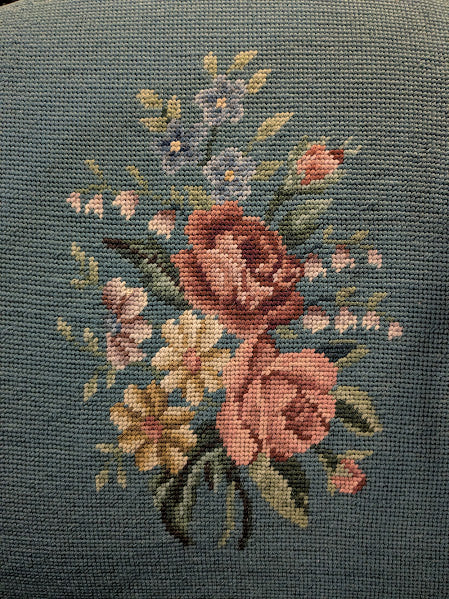 Vintage Needlepoint Chair