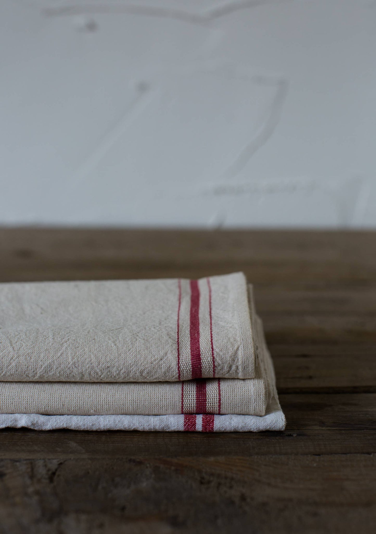 Simple Striped Cotton Linen Napkin
