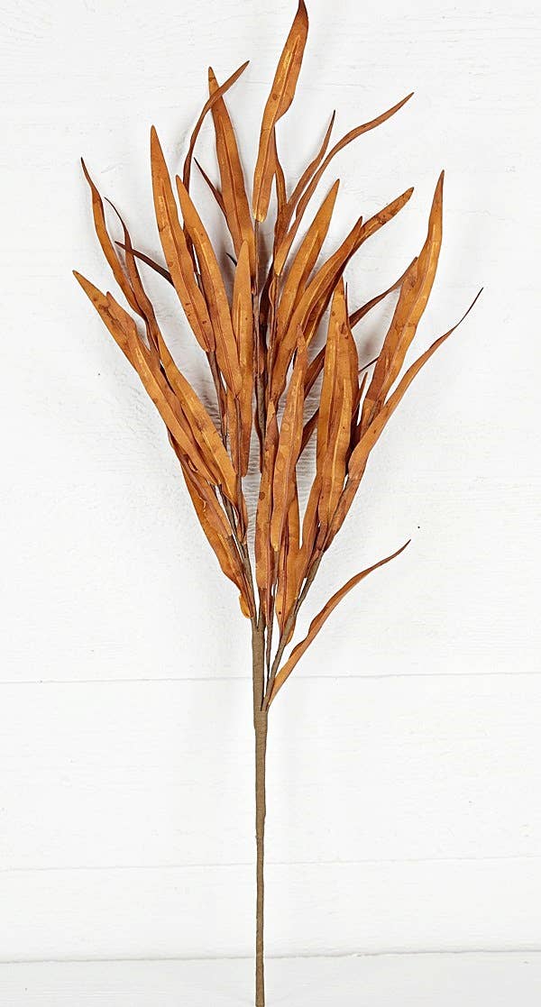 29583- 27in Spray-Foam Willow Leaves-Brown-