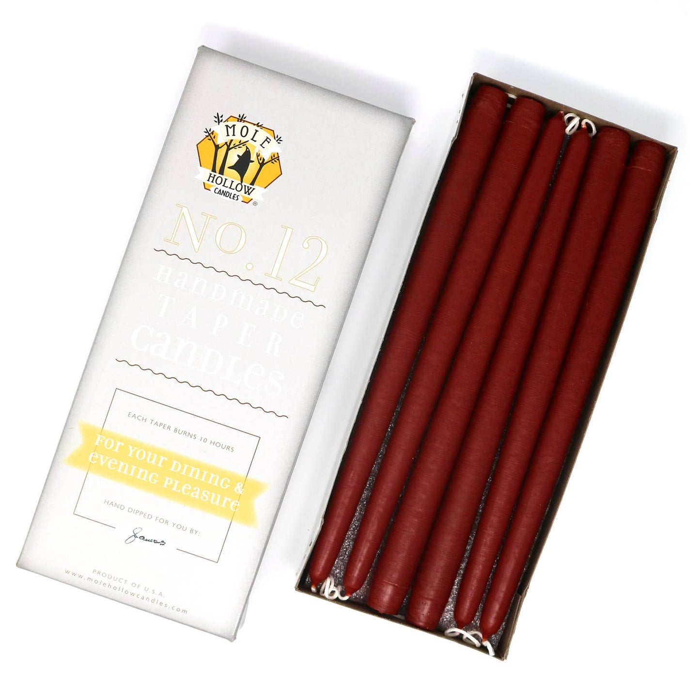 12" Taper Candles