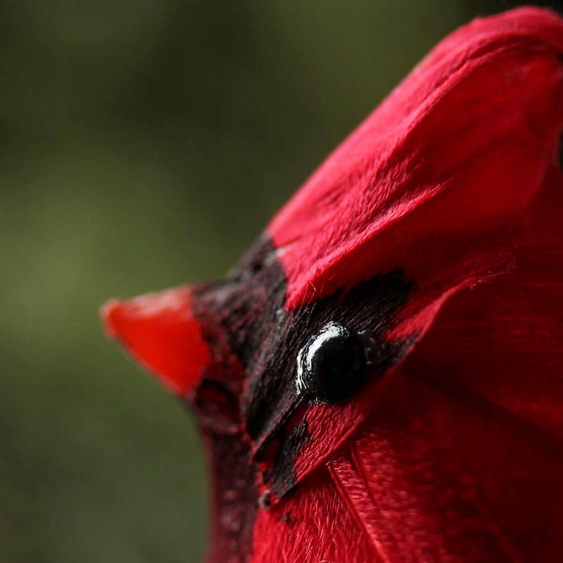 3" Small Artificial Cardinals (Package of 12 pieces)