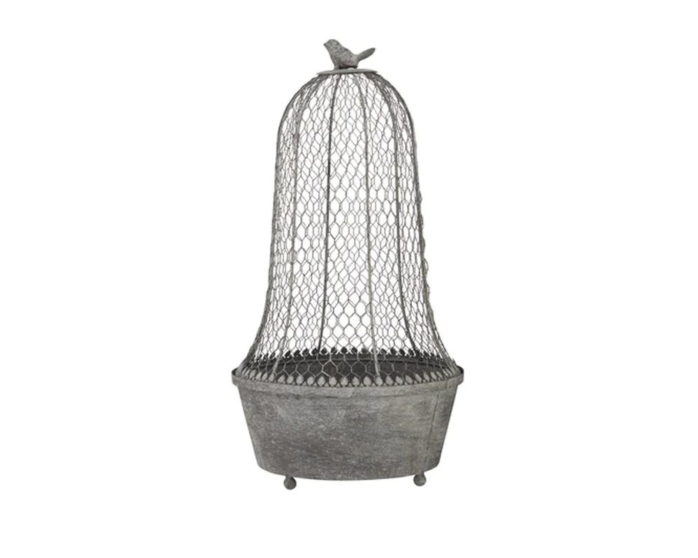 Bird Finial Cloche