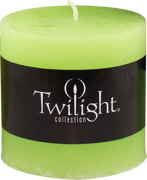 Bordeaux w/ Cinnamon Scented Rustic Pillar Candles | 3 Inch: