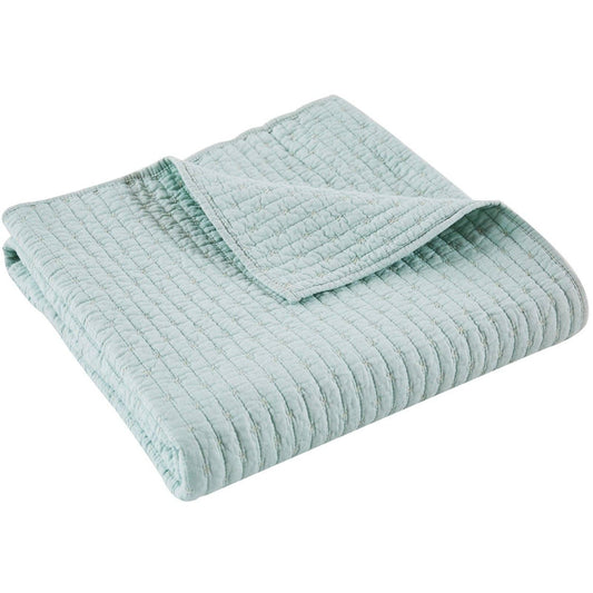 Cross Stitch Quilted Throw: Spa