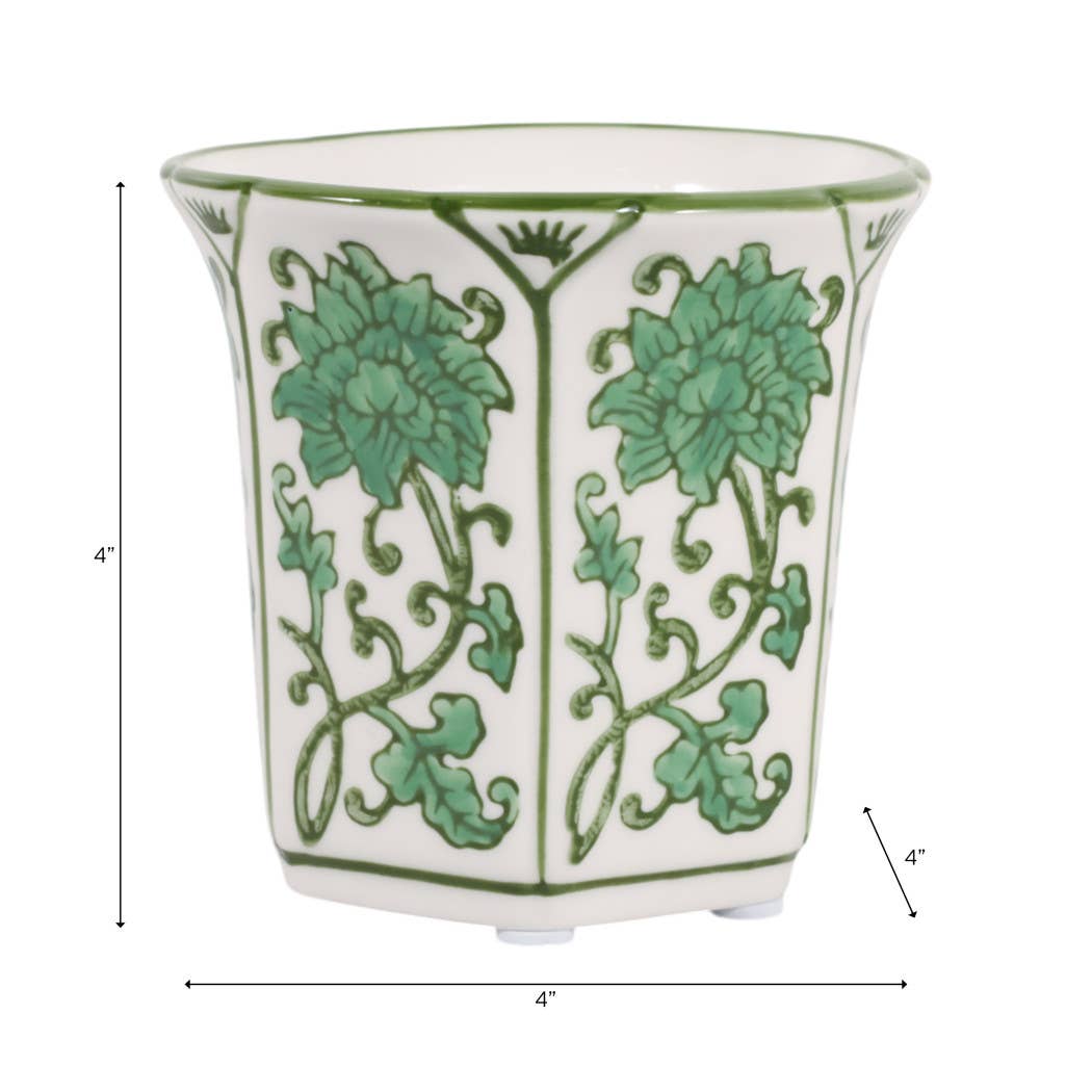 Scented Candle - Lavender Verbena Green Ceramic, 6 Oz