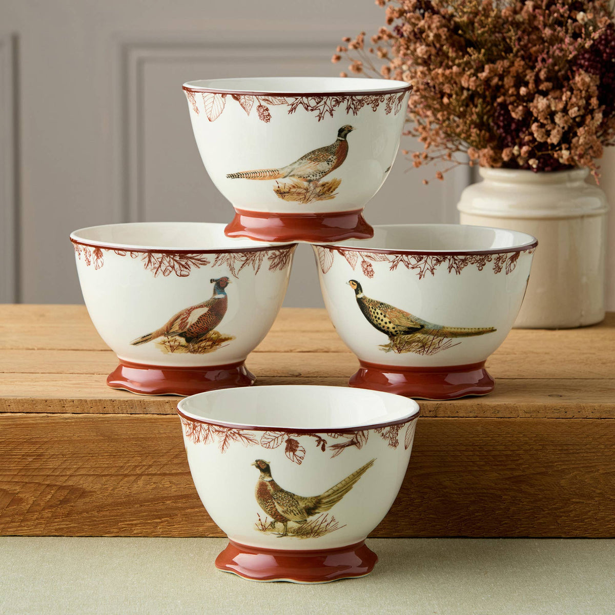 Pheasant Grove Bowl 5.25" x 3" 4 asst